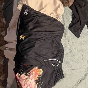 Lot of 3 dragon ball z gym shorts.